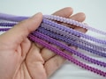 5 Yards 3/16" Purple Gimp Braided Trim, Gimp Braid, Braided Cord, Braided Gimp Trim, Scroll Braid Trim, Chinese Braided Trim, lavender gimp product logo
