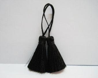 10 pcs Black SP26 Short Tassel
