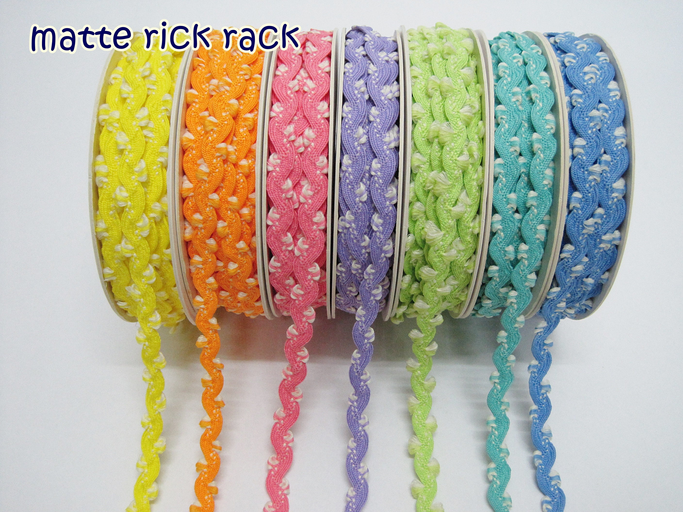 5 Yd Cream Rick Rack Trim, Picot Rick Rack, Picot Trim, Pastel Trim ...