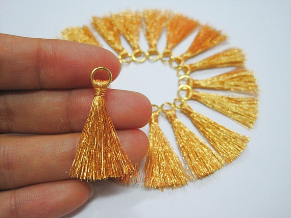 Tassel and Metallic Gold Tassels Collection