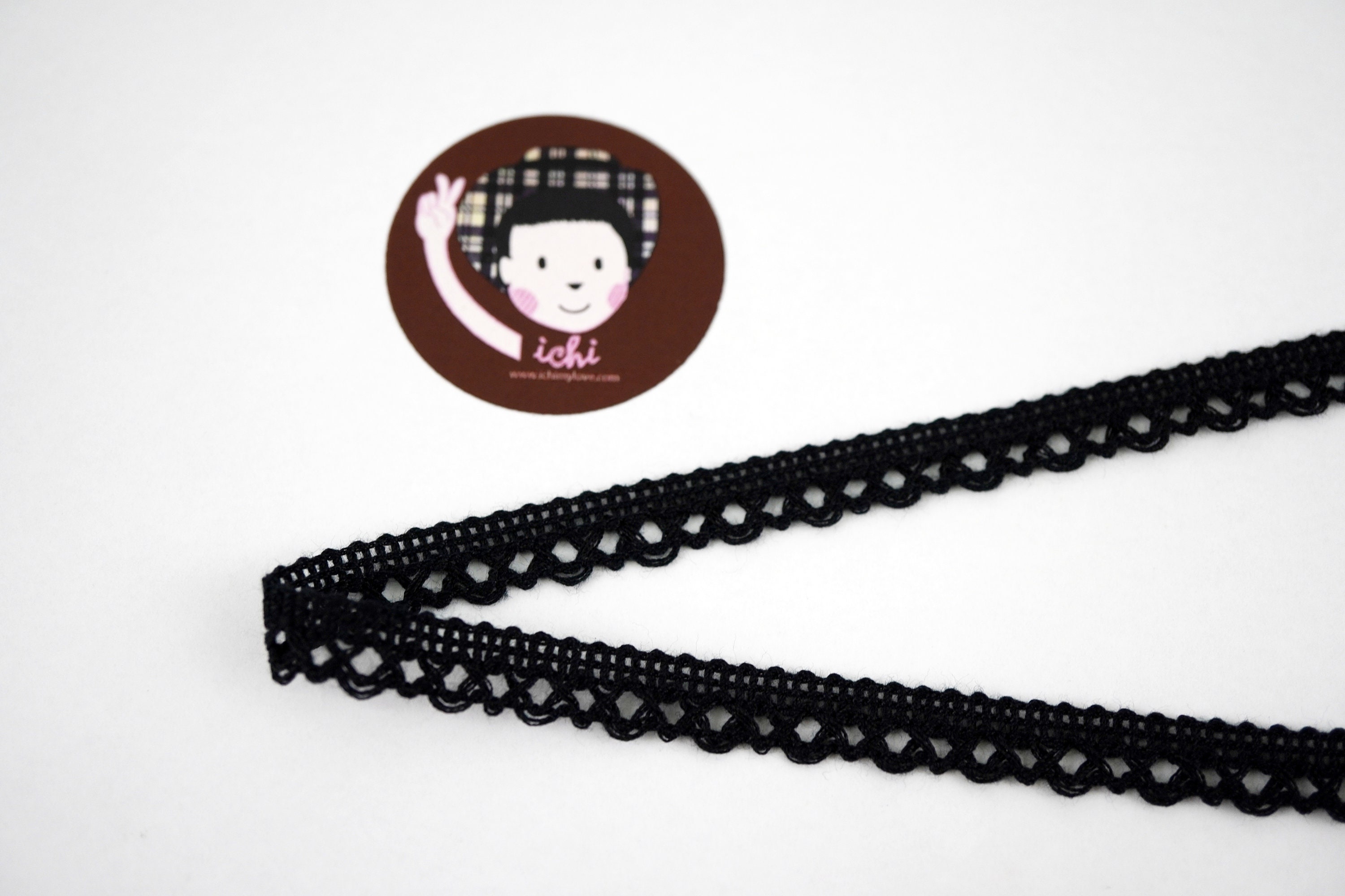 5 Yards Black Lace Trim Lace Trim Lace Trim Ribbon Etsy