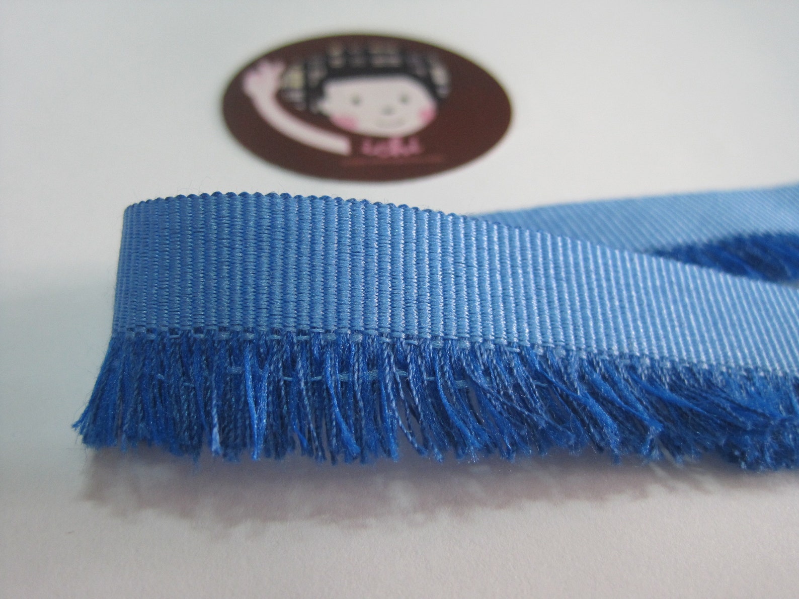 5 Yards Royal Blue Tiny Cotton Tassel Trim Tassel Fringe Etsy