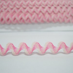 5 yards 5/16" Multicolored Rick Rack Trim