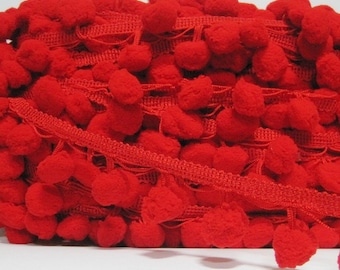XiXiboutique 5 Yards Rainbow Pom Pom Trim Ball Fringe Sewing Trim Style 4 XiXiboutique 5 Yards Rainbow Pom Pom Trim Ball Fringe Sewing Trim Style 4