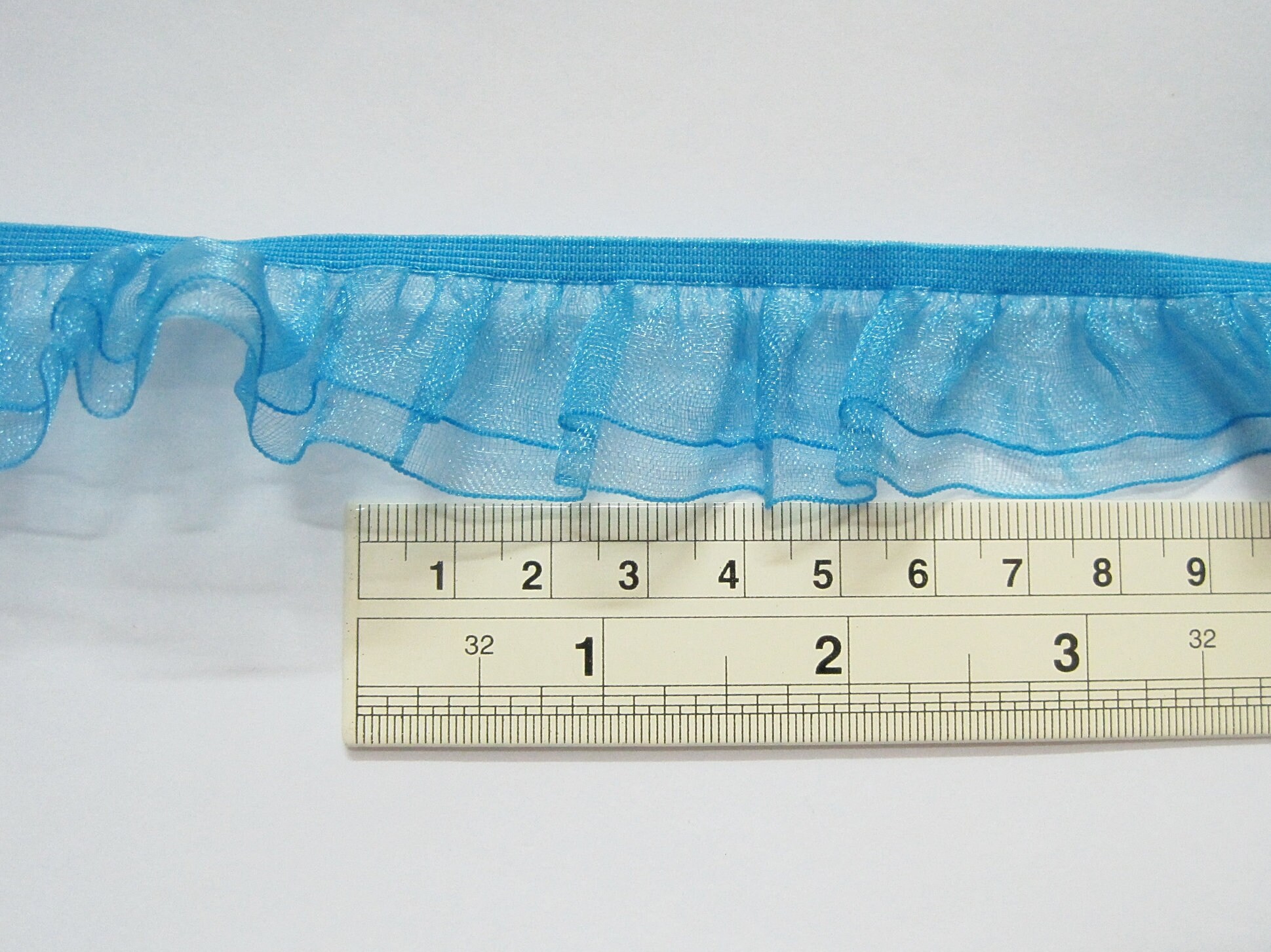 Yalulu Bordure En Dentelle à Volants élastique De 10 Yards