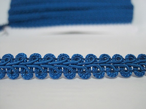 1//2 CHENILLE GIMP BRAID Many Colors Available Light Blue 18 Continuous Yards