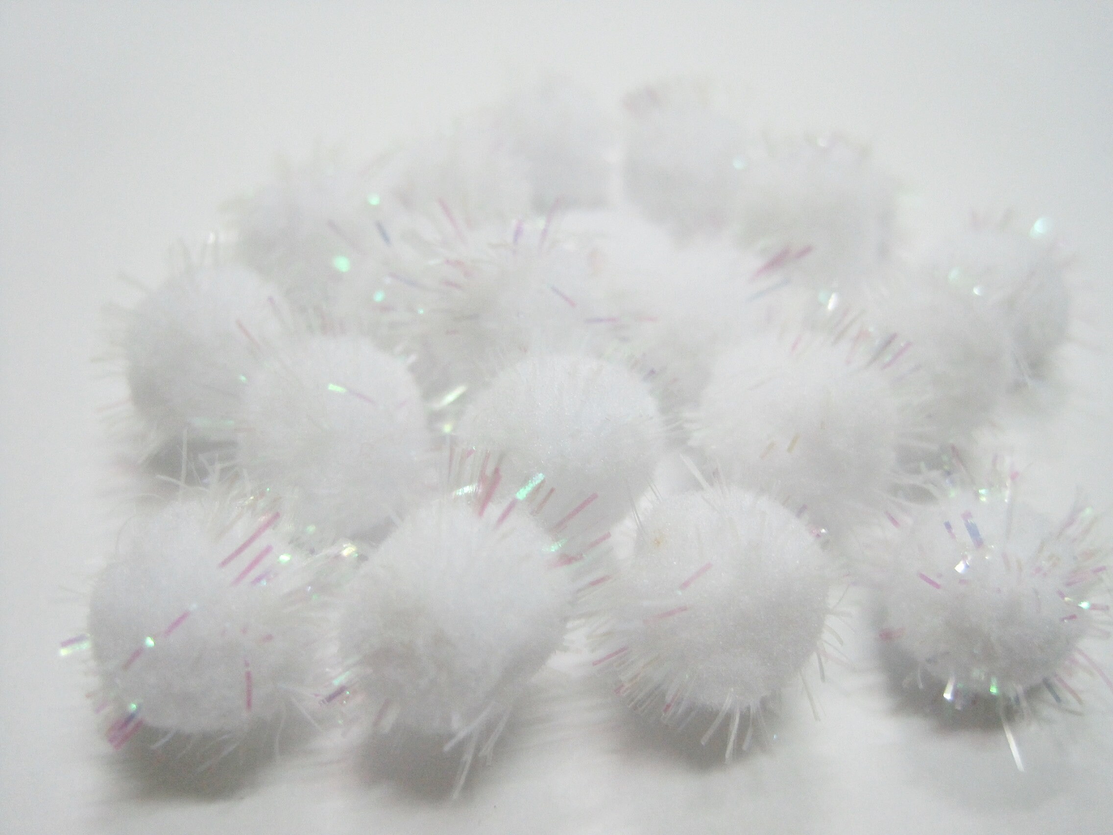 20 pcs 3/8 Pom Pom White pom poms wholesale pom poms Etsy