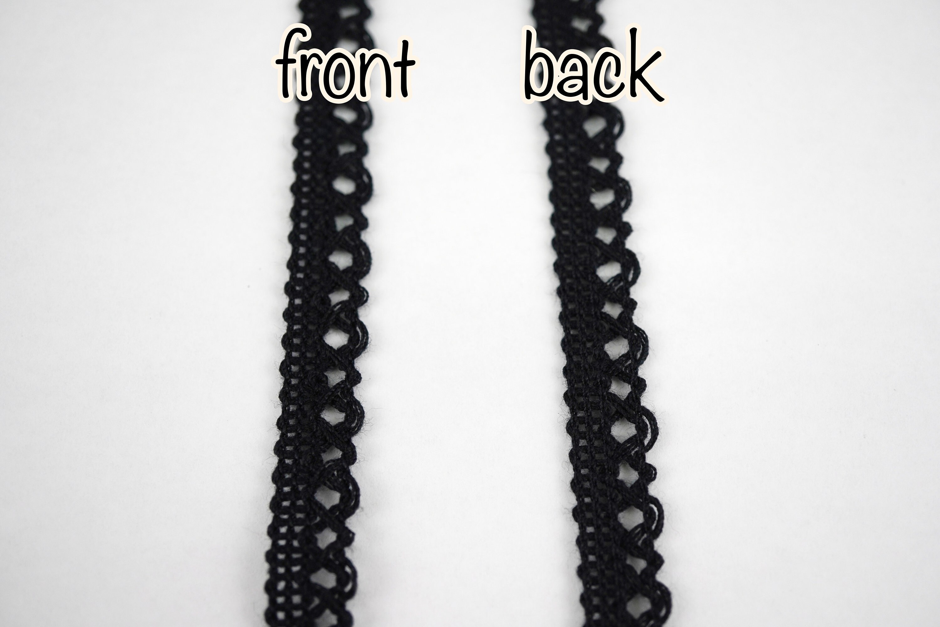 5 Yards Black Lace Trim Lace Trim Lace Trim Ribbon Etsy