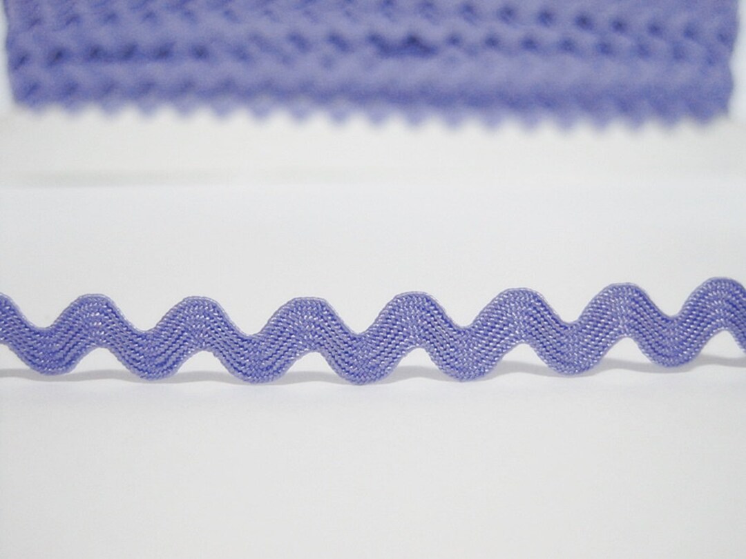 5 Yards Lavender Mini Rick Rack Trim, Purple Rick Rack, Wholesale, Ric Rac, Rick Rack Lot