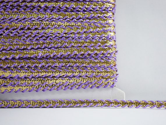 May Arts 0.6cm Wide Ribbon, Mauve Silk