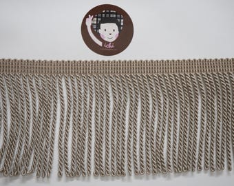 3.5" Warm Gray Bullion Fringe