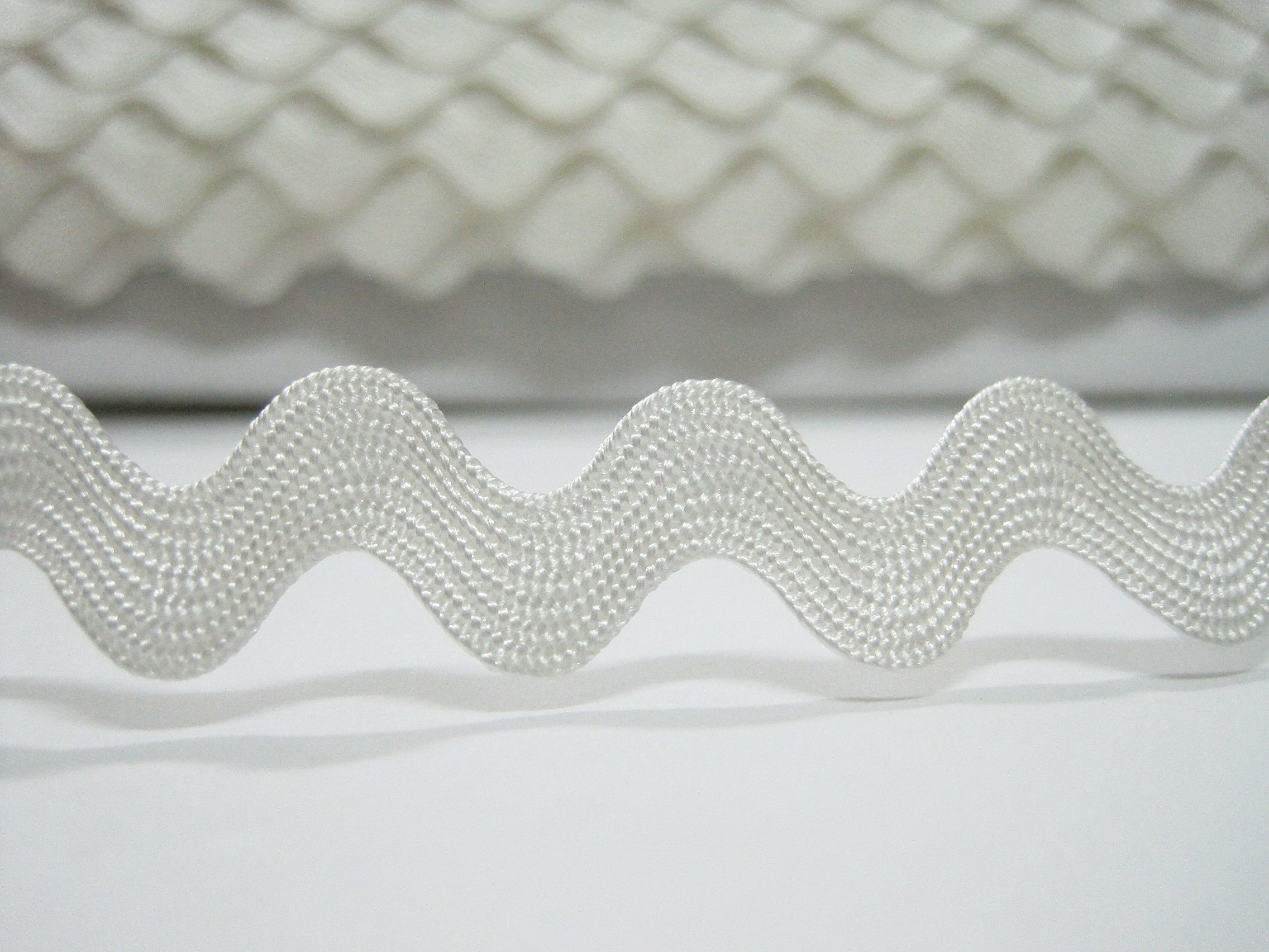 5 Yards 1/2 Rick Rack Trim OffWhite Ric Rac Trim Rick Etsy