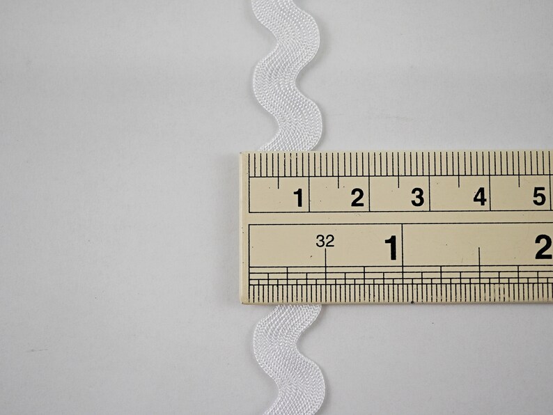 5 Yards 1/2 White Rick Rack Trim White Ric Rac Trim - Etsy