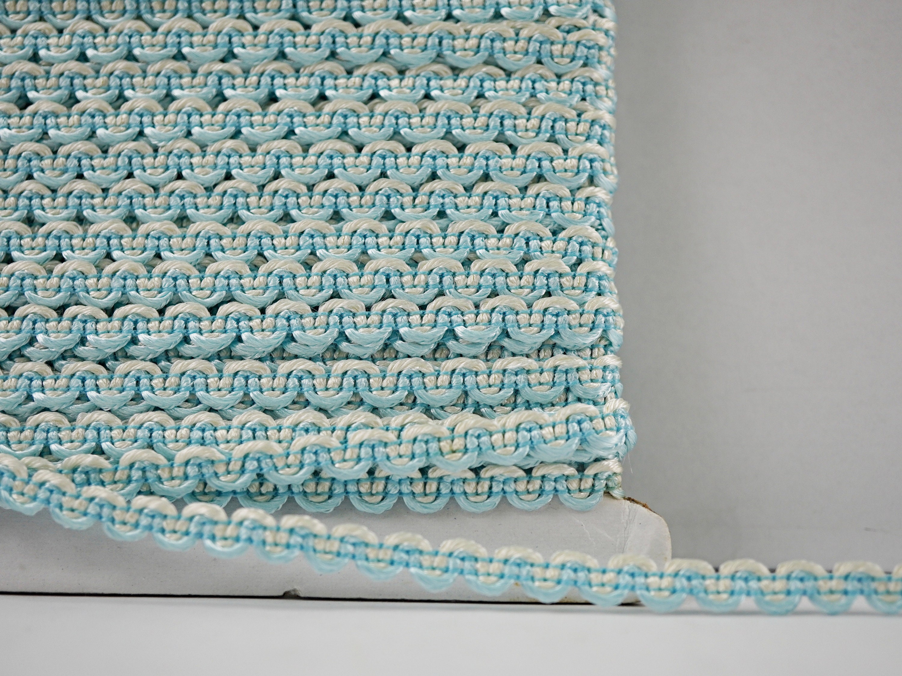 Blue Ric Rak Trim 5 Yards Blue Braided Trim, Blue Braid, Blue Lace, Decorative Lace ...