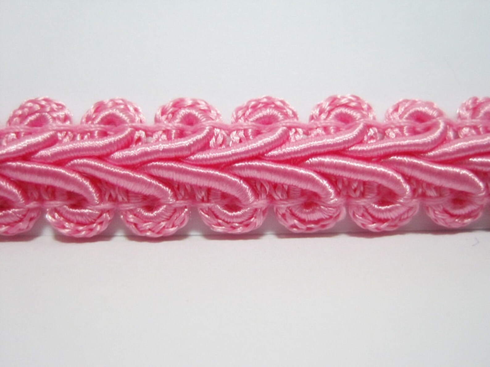 5 Yards 1/2 Pink Gimp Braided Trim Gimp Braid Braided Etsy