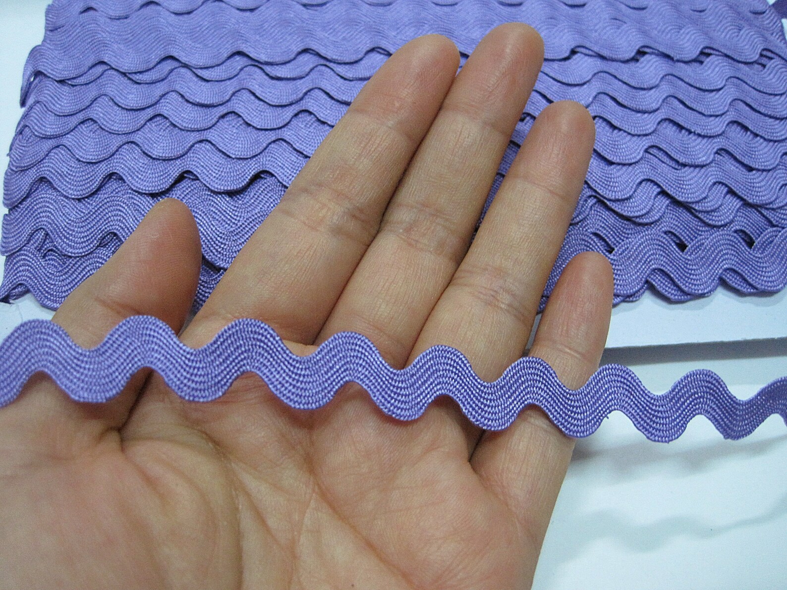 5 Yards 1/2 Lavender Rick Rack Trim Ric Rac Trim Rick Etsy