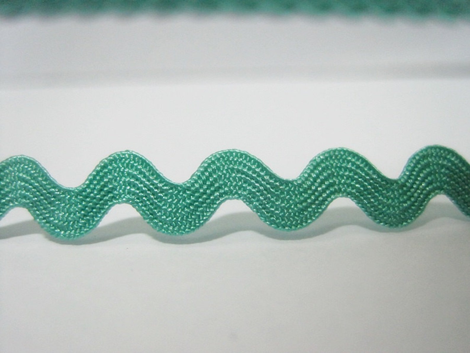 5 Yards Aqua Green Mini Rick Rack Trim Wholesale Trim Ric Etsy