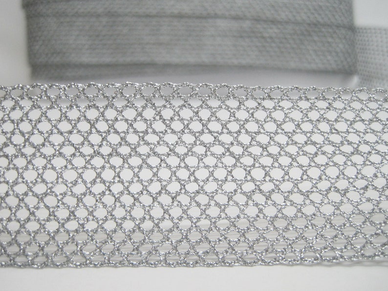 Metallic Net 5 Yards 1-3/8