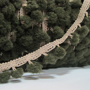5 yards Dark Green Mini Pom Pom with Warm Gray Trim, Mini Pom Pom Trim, Green pom pom, Wholesale trim, green pom pom fringe, green trim