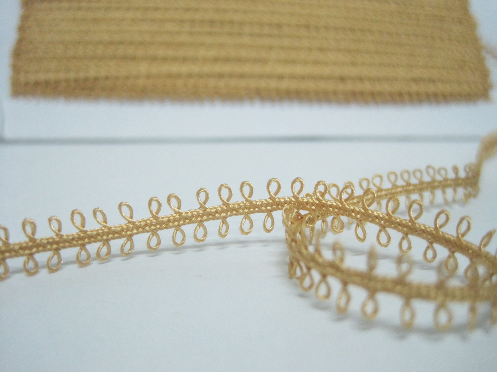 5 Yards Harvest Gold Picot Trim Picot Edge Trim Picot Edge Etsy