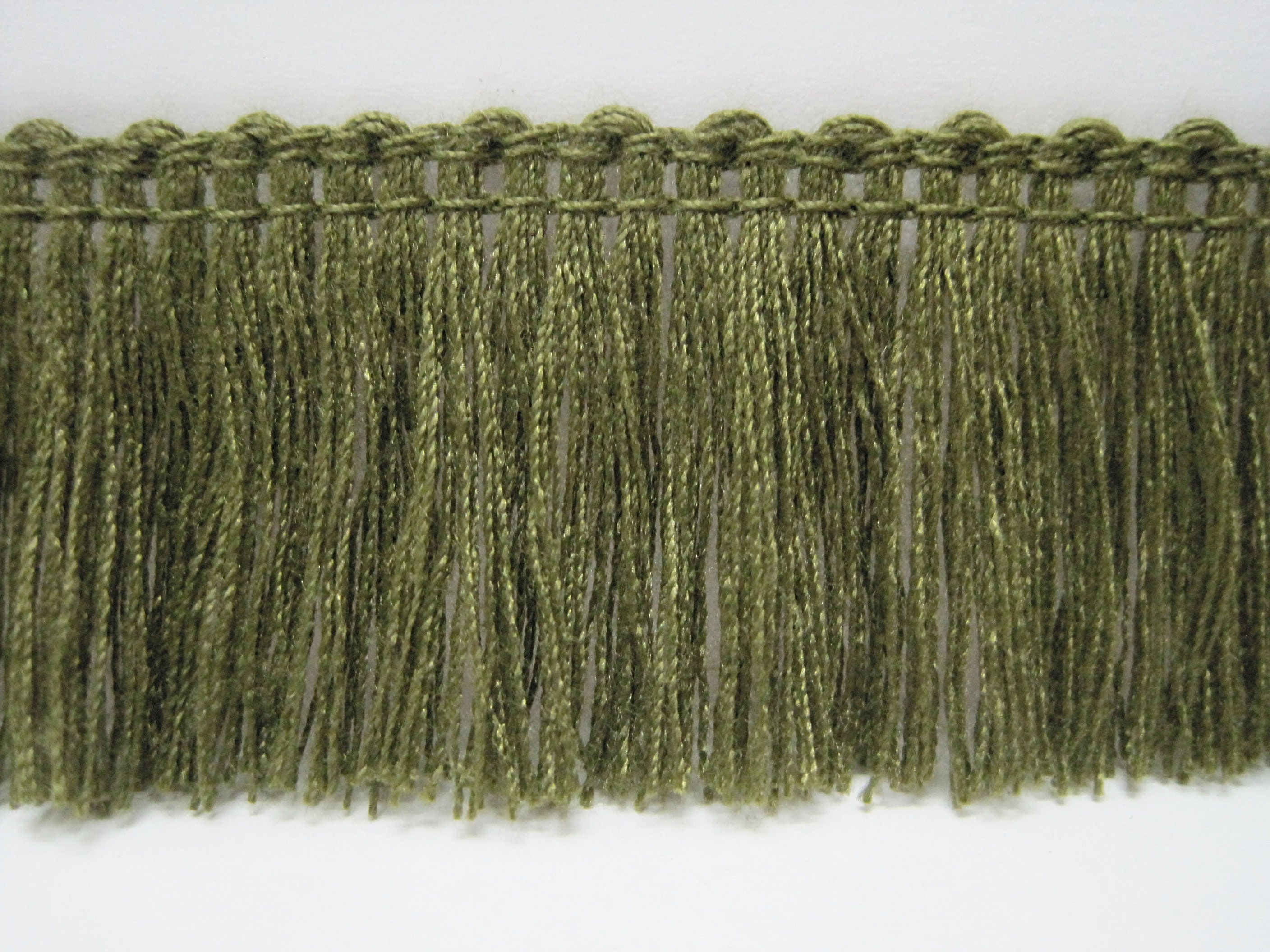 5 Yards Dark Green Cotton Tassel Trim green Trim green Etsy