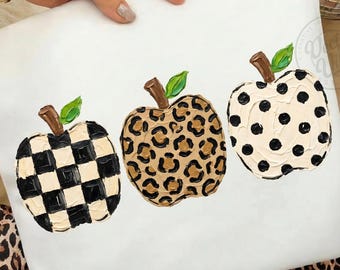 Teacher Mom Leopard Apple PNG, Back To School Teacher Shirt Design, Faculty Sublimation PNG, Elementary Jr High School Digital Download