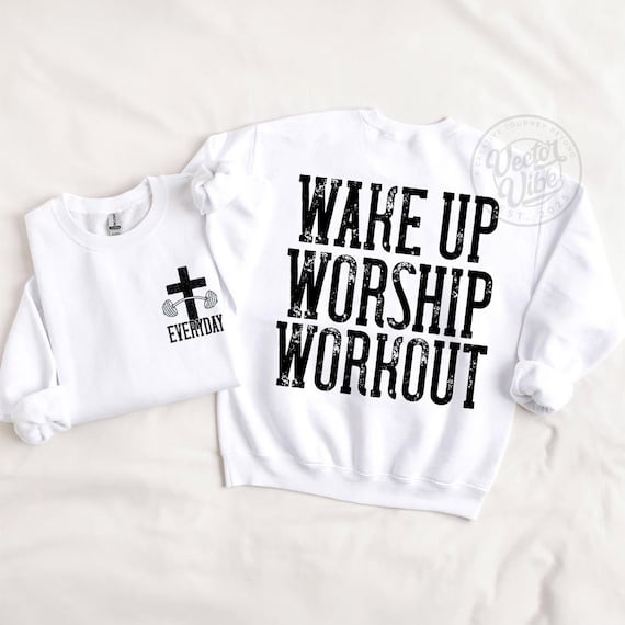 Christian Workout Bundle PNG, Faith Fitness Designs, Cross Worship Graphics, Religious Gym Motivation, Sublimation Digital Download Pack