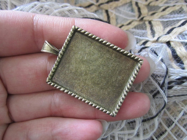 10 Photo Frame Pendant Charms ONLY for Charm Bracelets Family Etsy