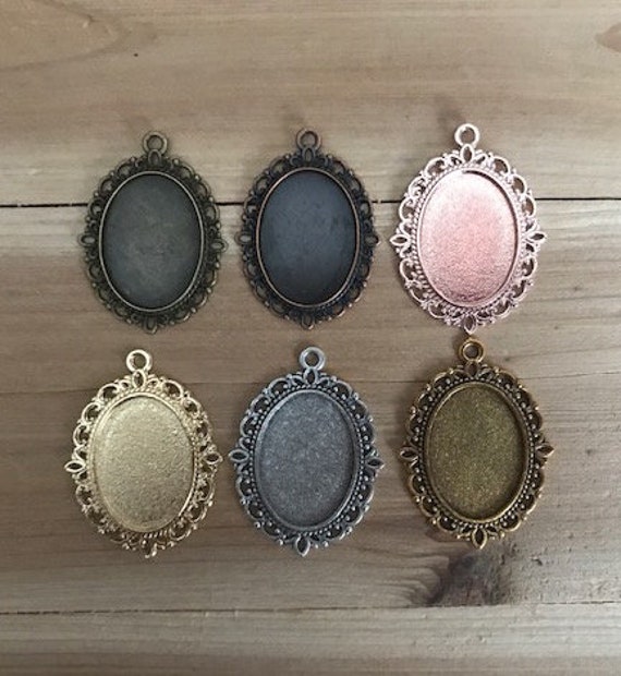 10 Photo frame Pendant charms ONLY for charm bracelets Etsy