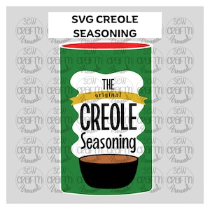 Cajun Seasoning SVG, Cajun Spice Svg, Louisiana png, Cajun Culture, Crawfish Boil, Cajun Clipart