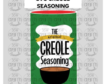 Cajun Seasoning SVG, Cajun Spice Svg, Louisiana png, Cajun Culture, Crawfish Boil, Cajun Clipart