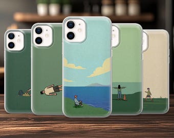 Funda minimalista Chill Guy para iPhone 17, 17Pro, 16, 15, 14, 13, 12, Samsung S25, S24Fe, S23, A16, A56, Pixel 10Pro, 9A