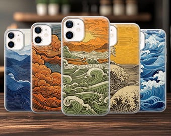 Funda estética para iPhone 17, 17Pro, 16, 15, 14, 13, 12, Samsung S25, S24Fe, S23, A16, A56, Pixel 10Pro, 9A