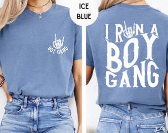 Comfort Colors® Iron Boy Gang T Shirt, Construction Worker Graphic Tee, Blue Collar Brotherhood Shirt, Tradesman Gift