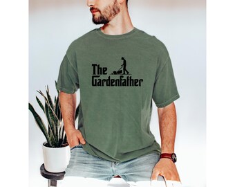Comfort Colors® The Gardenfather Comfort Colors T Shirt, Funny Gardener Tee, Plant Lover Shirt, Gardening Gift, Dad Garden Tee