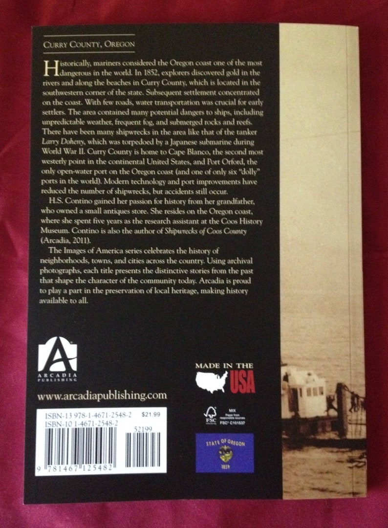 Shipwrecks of Curry County by H. S. Contino (Book Signed by the Author) image 4