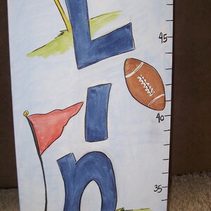 Childrens Personalized Growth Chart | Etsy