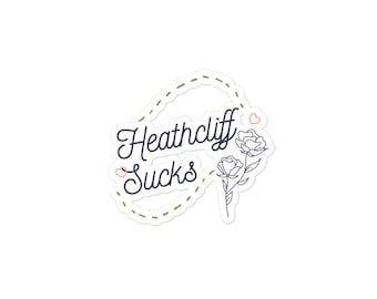 Wuthering Heights Heathcliff stickers Bronte