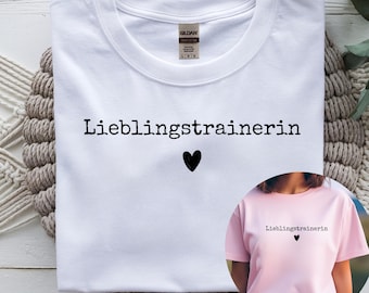 T-shirt « Coach préféré » – Cadeau pour entraîneur de handball | Cadeau pour entraîneur de football | T-shirt pour entraîneur de volley-ball féminin