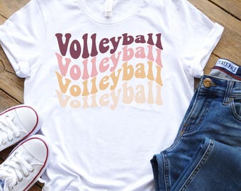 T-shirt de volley-ball | Maillot de volley-ball féminin | Volley-ball pour filles | Cadeau pour joueuses de volley-ball | T-shirt de tournoi