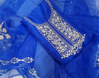 Costume Salwar Kameez indien fait main pour femme, Salwar Kameez pakistanais, Vêtements ethniques, Tenue de festival et de fête, Robe décontractée, Costume pendjabi
