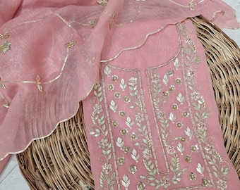 Costume Salwar Kameez fait main pour femme, Salwar Kameez pakistanais, Vêtements ethniques, Tenue de festival et de fête, Robe décontractée indienne, Costume pendjabi