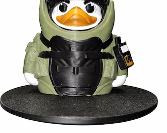 EOD Bomb Disposal Duck | 3D Printed Tactical Collectible Desk Toy
