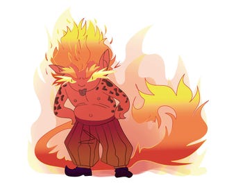 Firefighter Fantasy Clipart | Fire Fighter Character PNG SVG AI | Digital Download