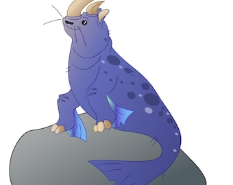 Sealcorn Clipart | Continuous Line Art | Transparent PNG | Vector SVG | AI