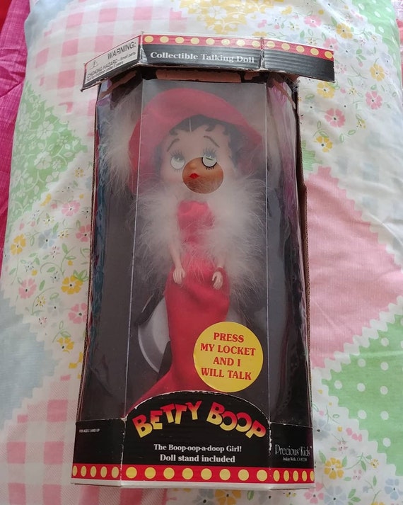 betty boop talking doll 1998