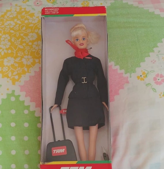 vintage flight attendant barbie