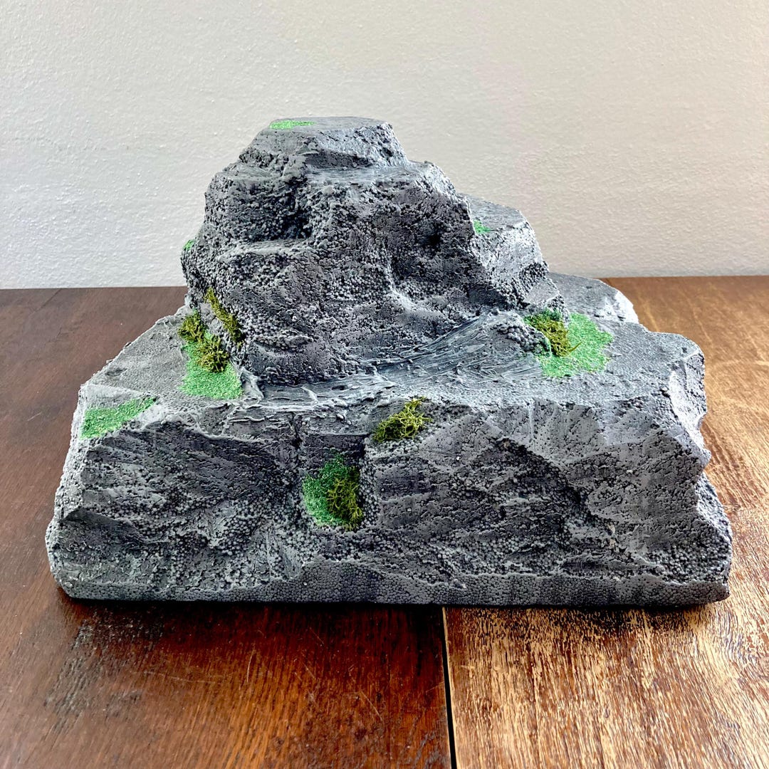Handmade Diorama Rock Made of Styrofoam – for Model Landscapes ...