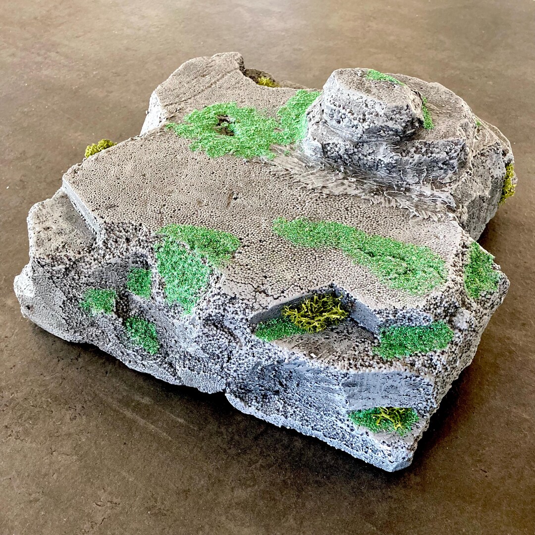 Handmade Diorama Rock Made of Styrofoam – for Model Landscapes ...
