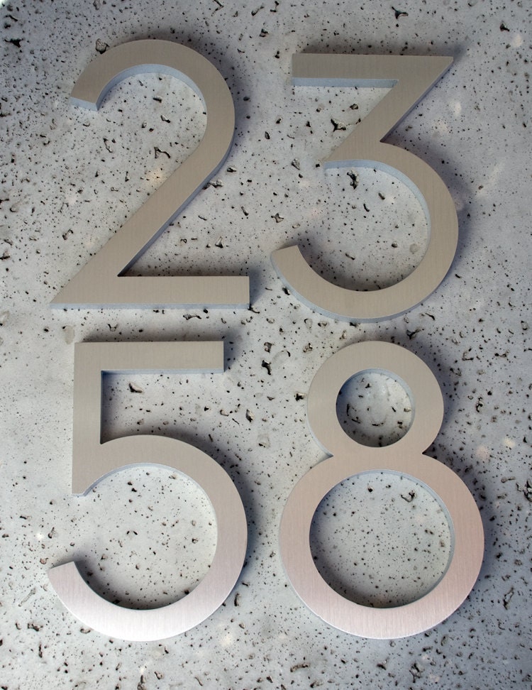 Numéros De Maison Modernes